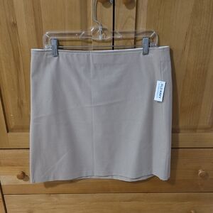 Old Navy Beige Mini Skirt